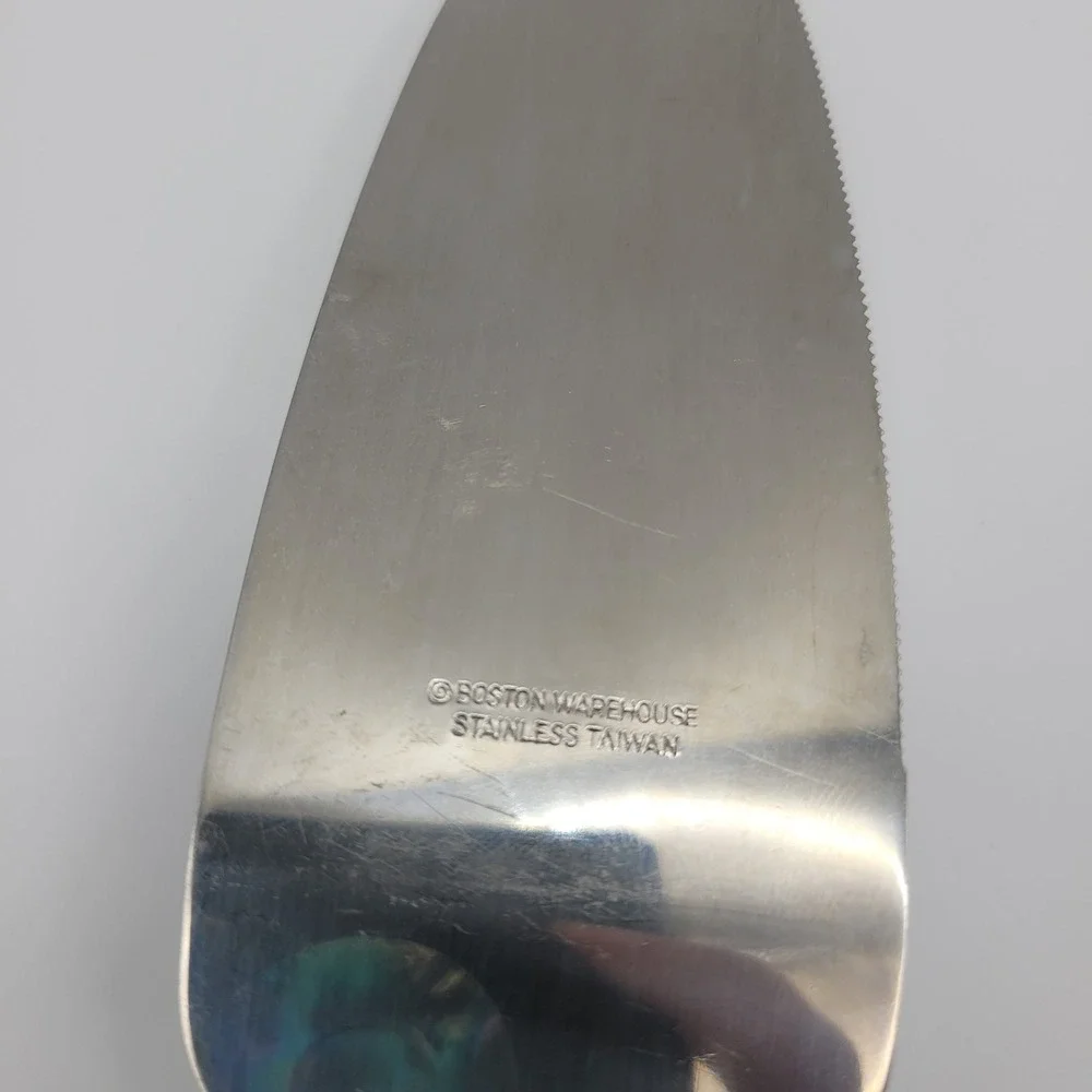 Warren Kimble Boston Warehouse Cake Server‎ Pie Server Country Cottage Stainless